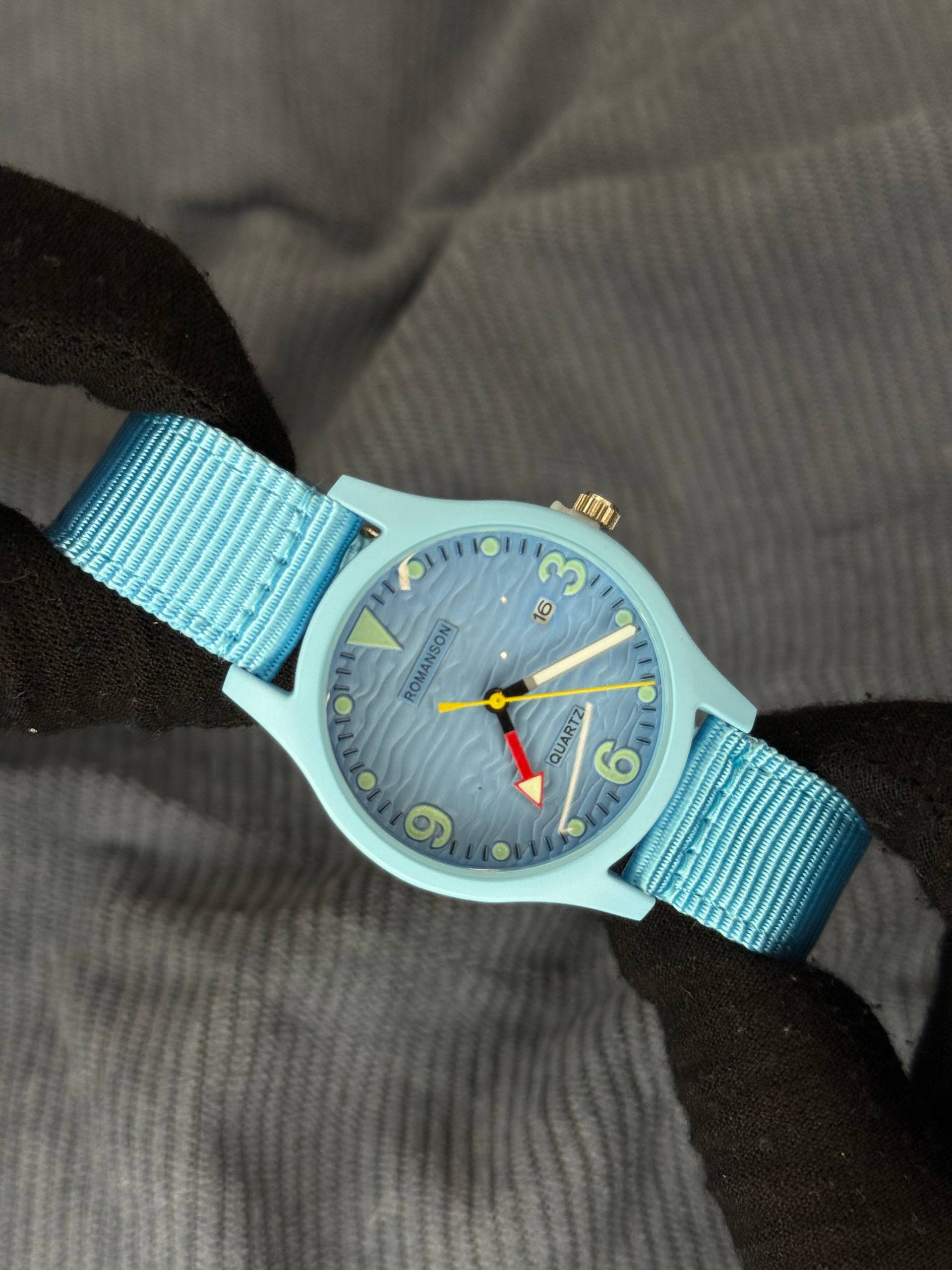 ساعت مچی رومانسون بند برزنتی مدل CanvasLine - تصویر 2