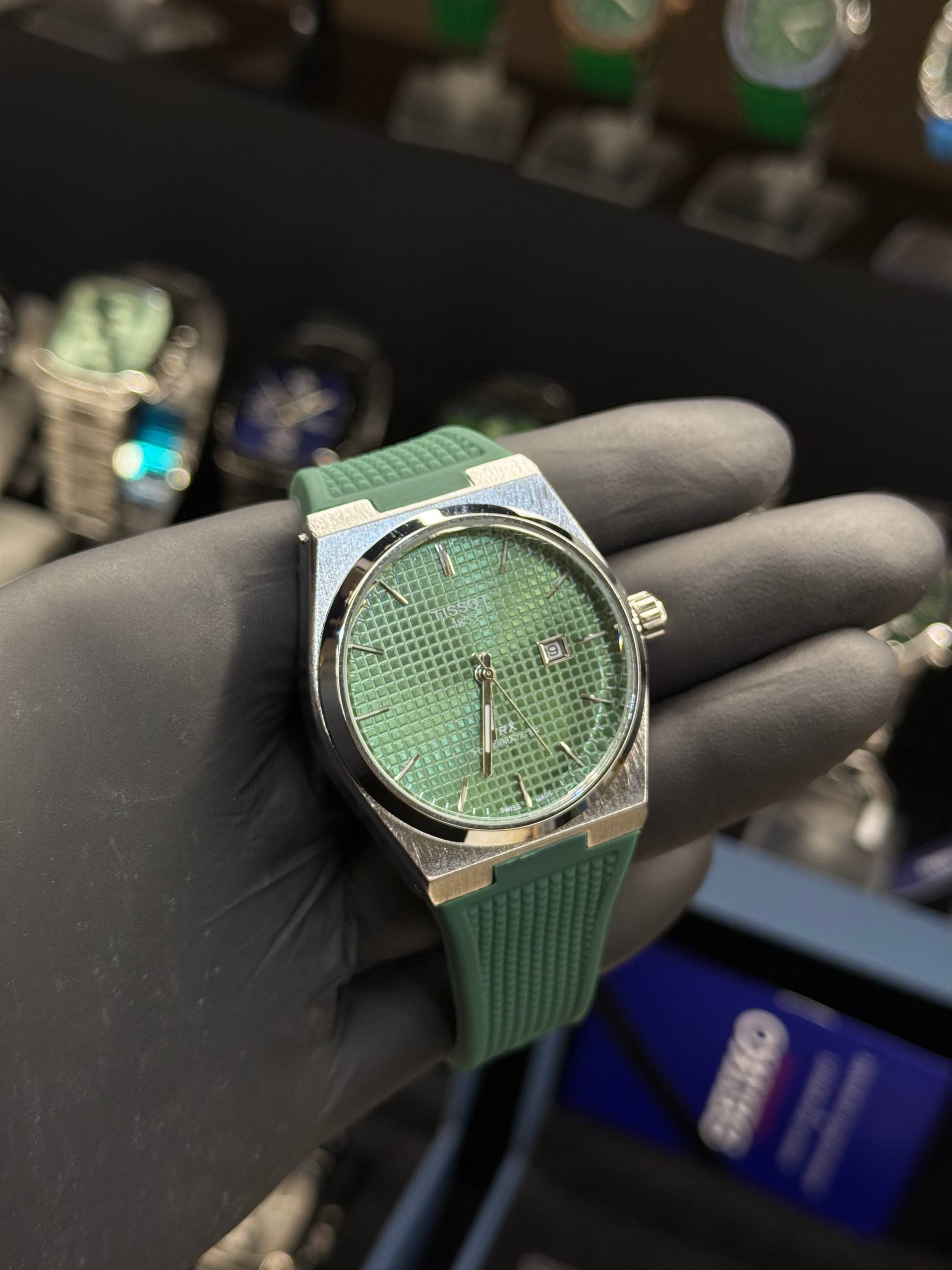 ساعت تیسوت PRX بند رابر - تصویر 6