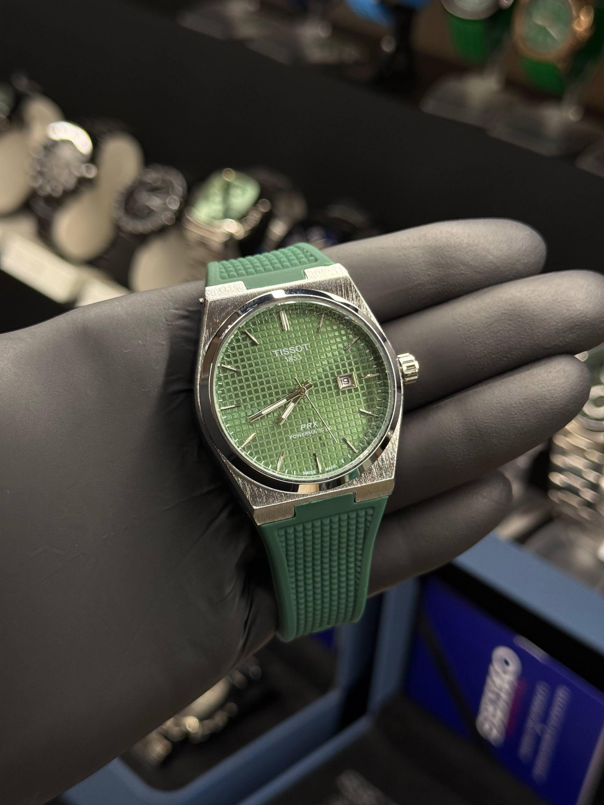 ساعت تیسوت PRX بند رابر - تصویر 4