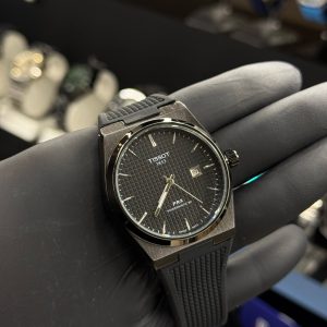 ساعت تیسوت PRX بند رابر