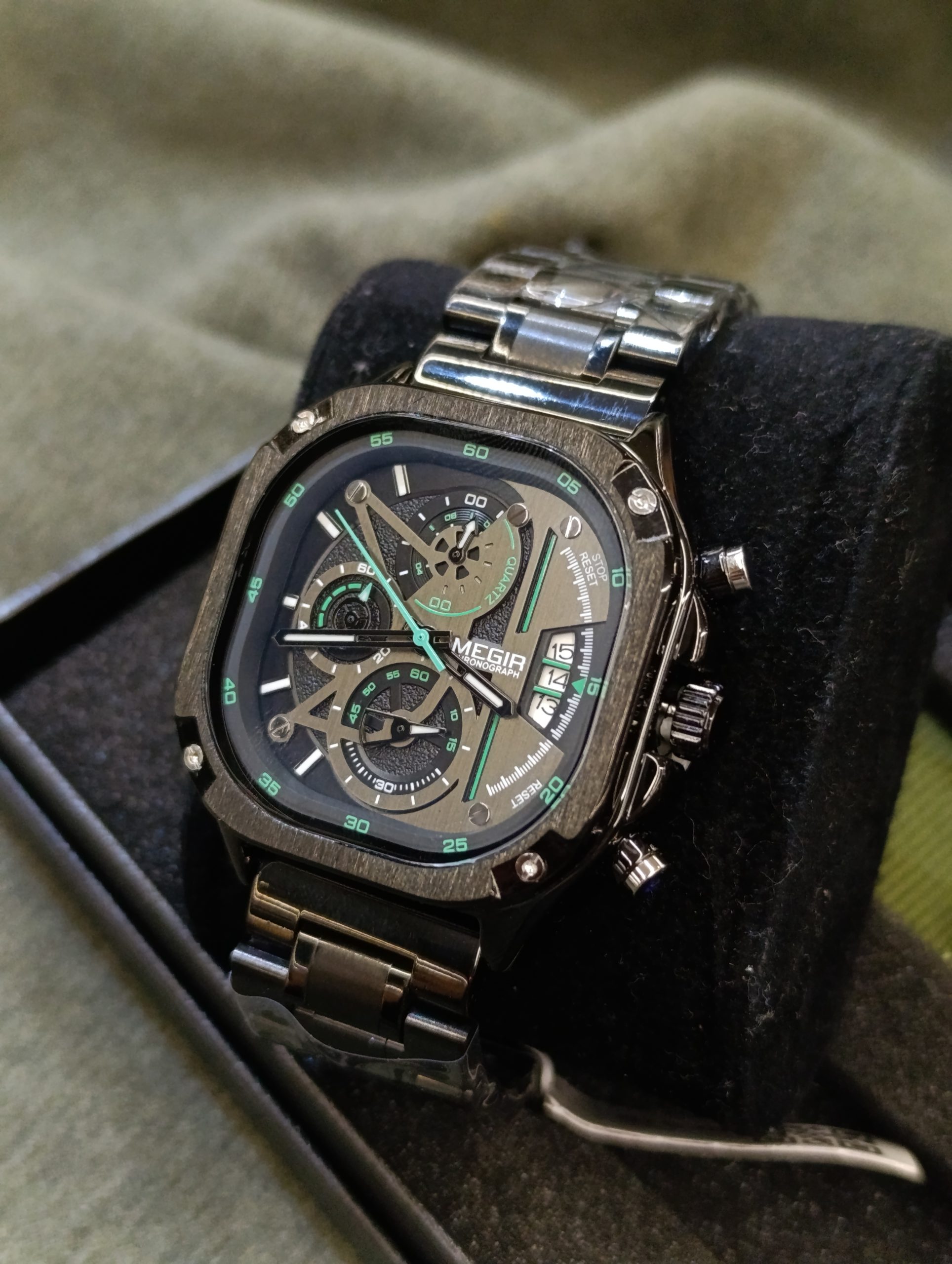 ساعت مردانه مگیر MEGIR 2217 دو بند - تصویر 3