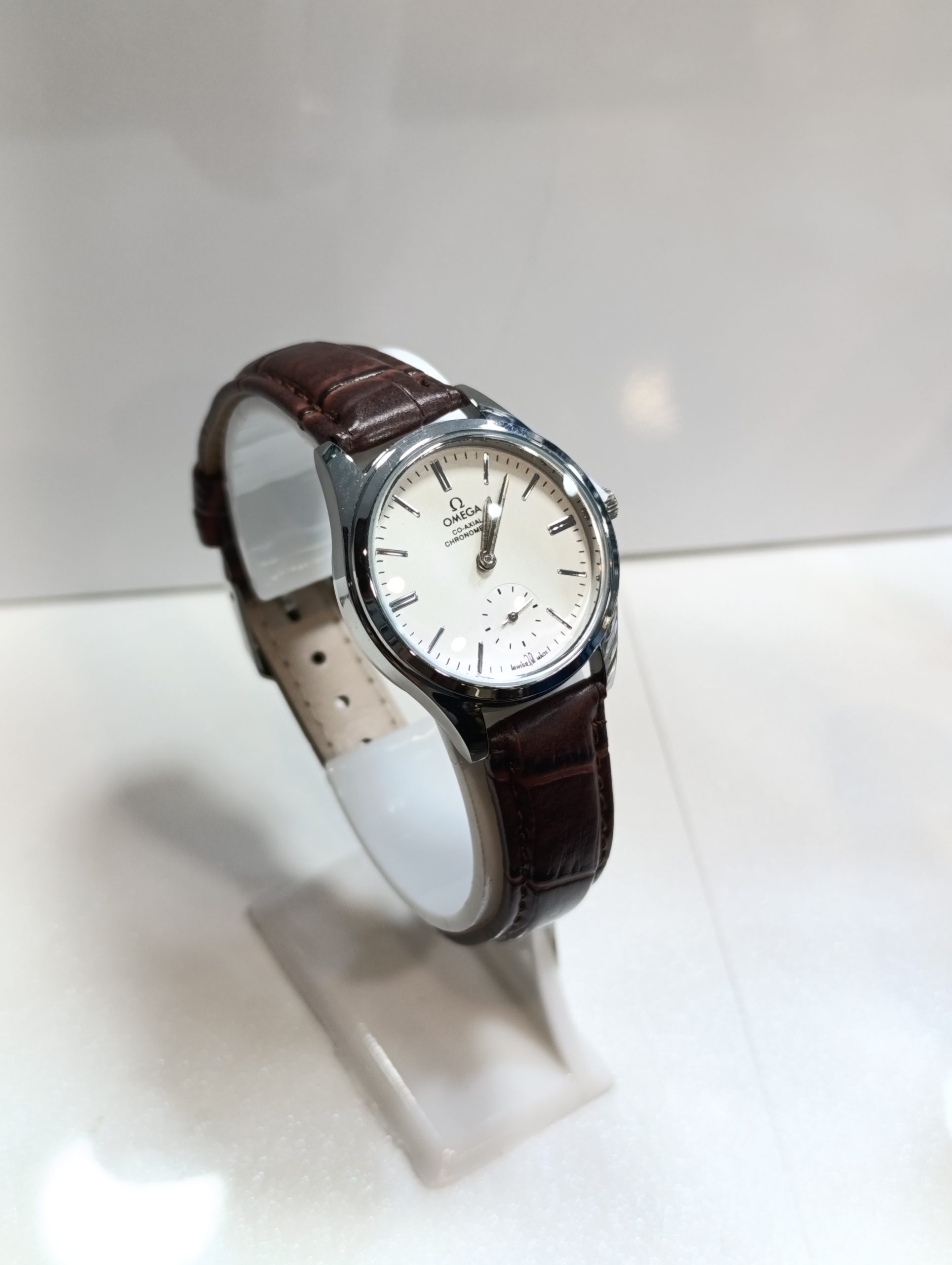 ساعت ست اومگا OMEGA مدل SH43570 بند چرمی - تصویر 4