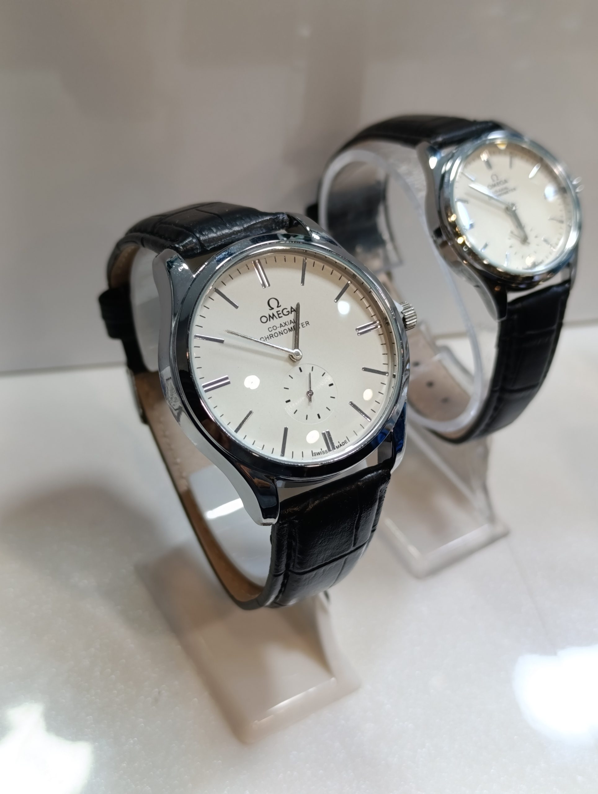ساعت ست اومگا OMEGA مدل SH43570 بند چرمی - تصویر 6