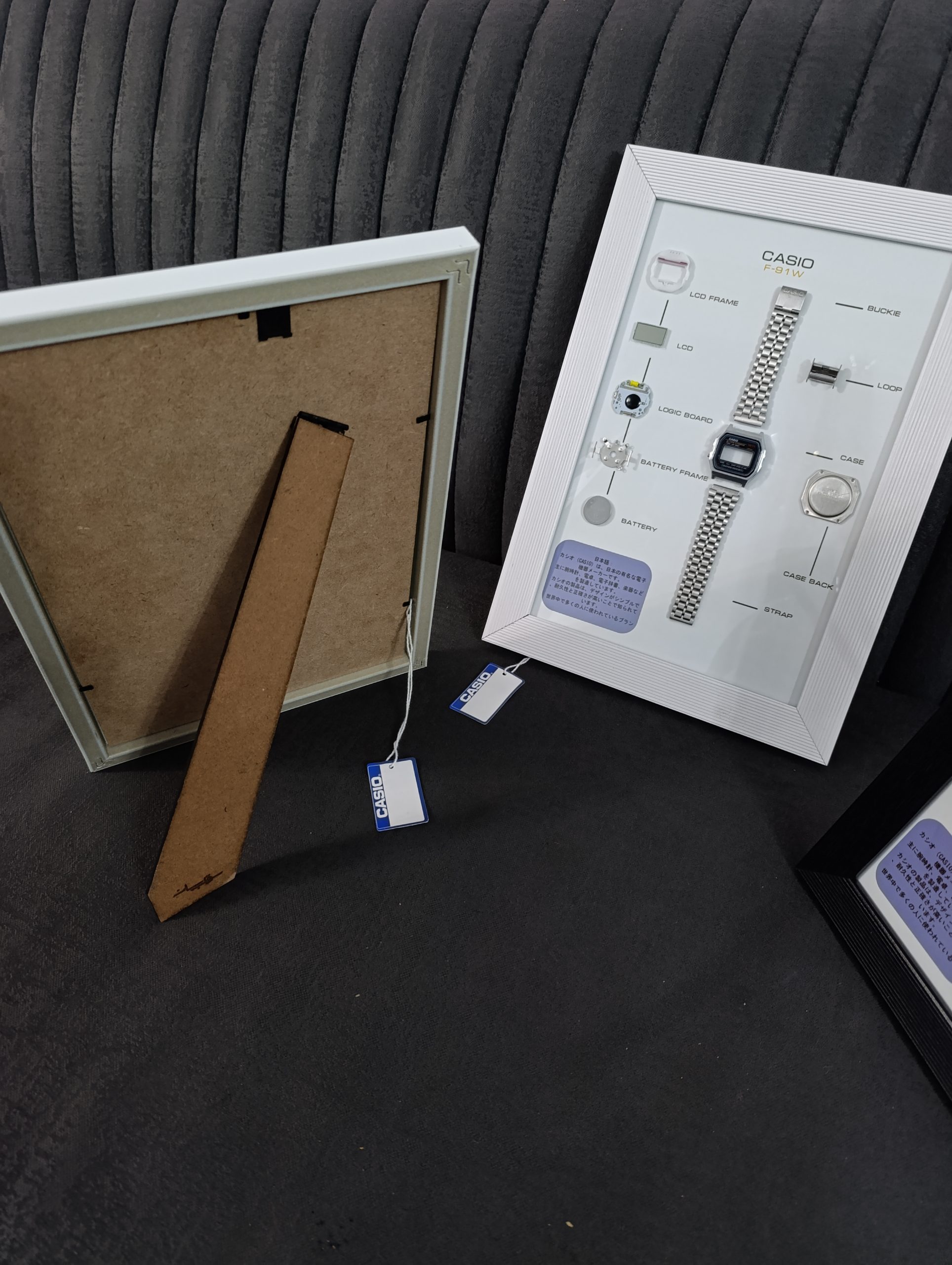 تابلو کلکسیونی ساعت کاسیو نوستالژی Casio F-91W - تصویر 9