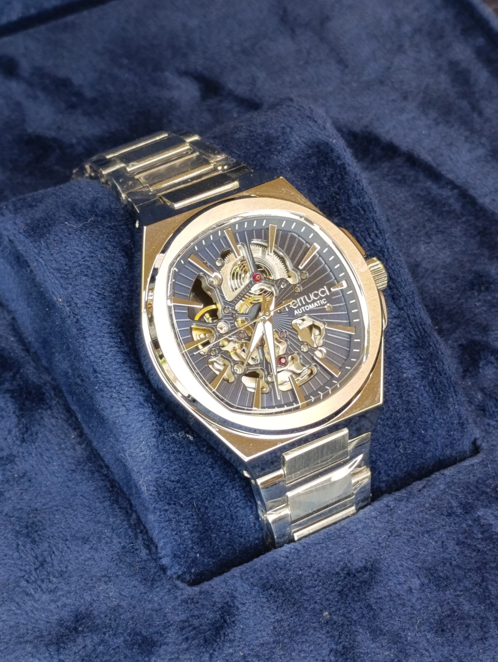 ساعت مچی مردانه فروچی Ferrucci FC03572-01 اتوماتیک اسکلتون