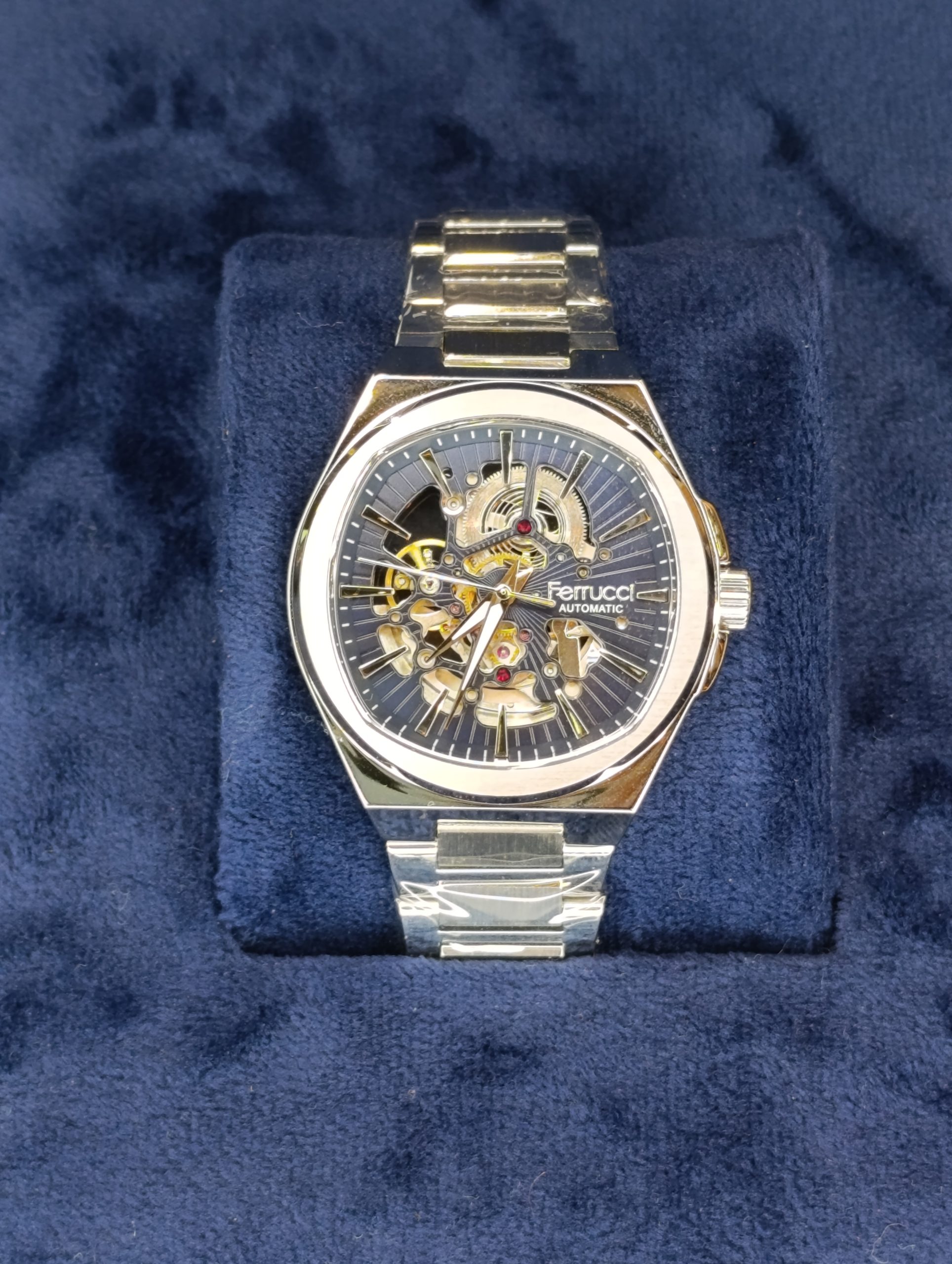ساعت مچی مردانه فروچی Ferrucci FC03572-01 اتوماتیک اسکلتون - تصویر 8