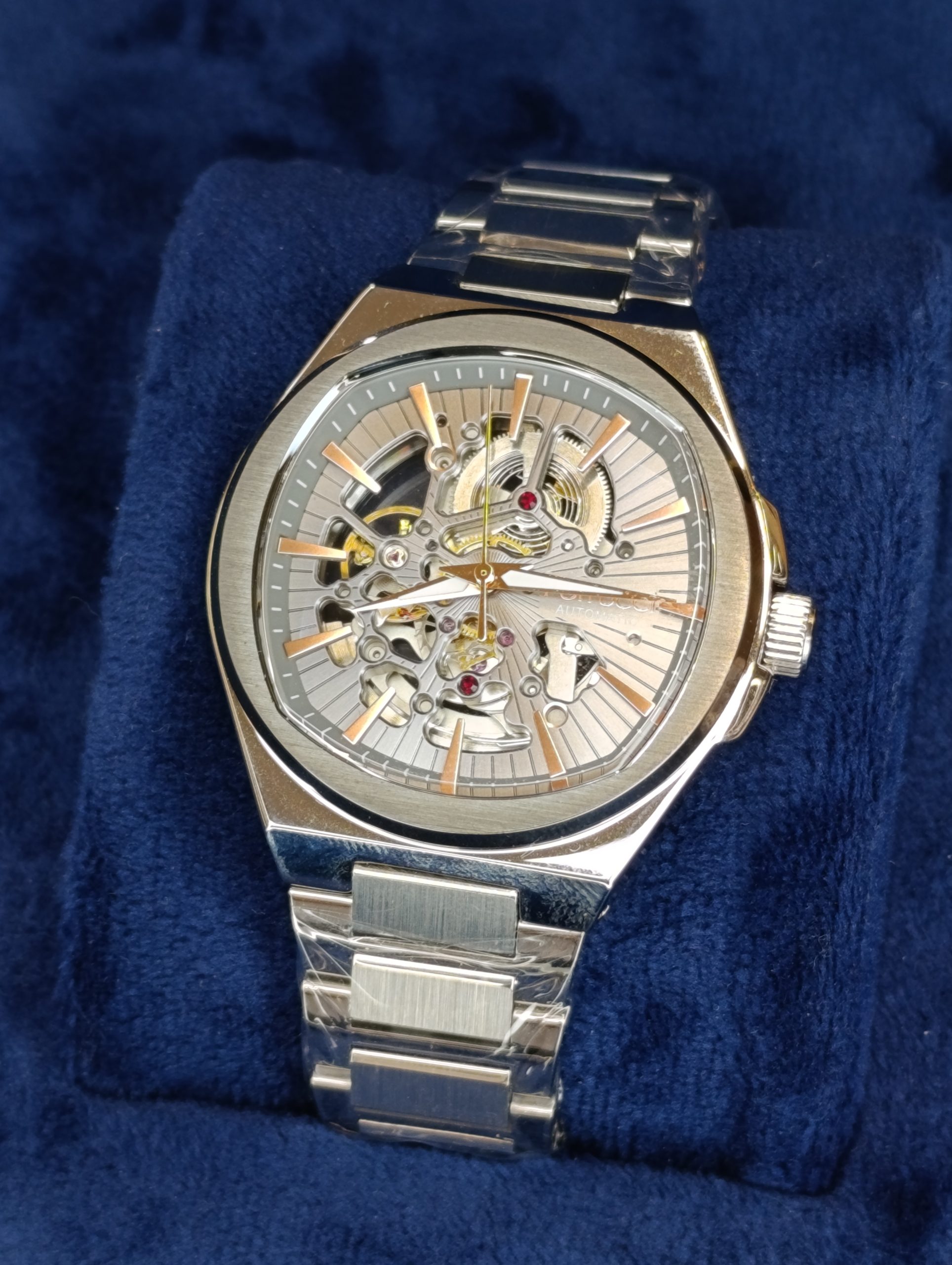 ساعت مچی مردانه فروچی Ferrucci FC03572-01 اتوماتیک اسکلتون - تصویر 9