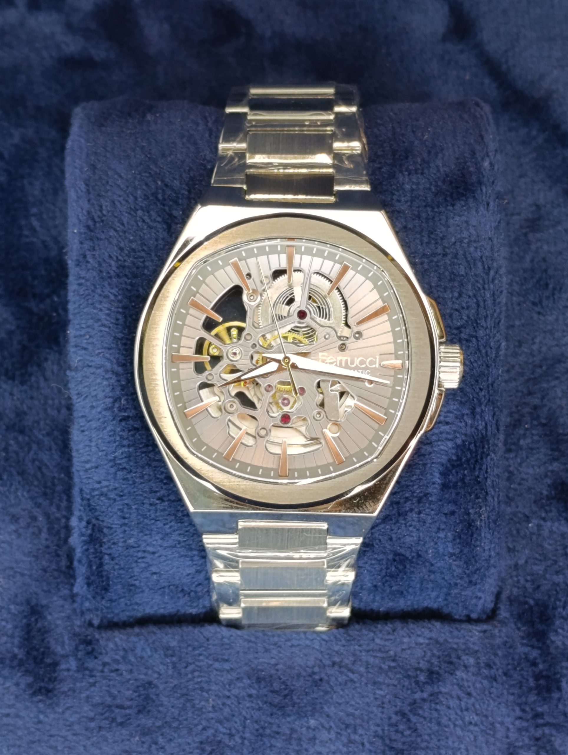 ساعت مچی مردانه فروچی Ferrucci FC03572-01 اتوماتیک اسکلتون - تصویر 4