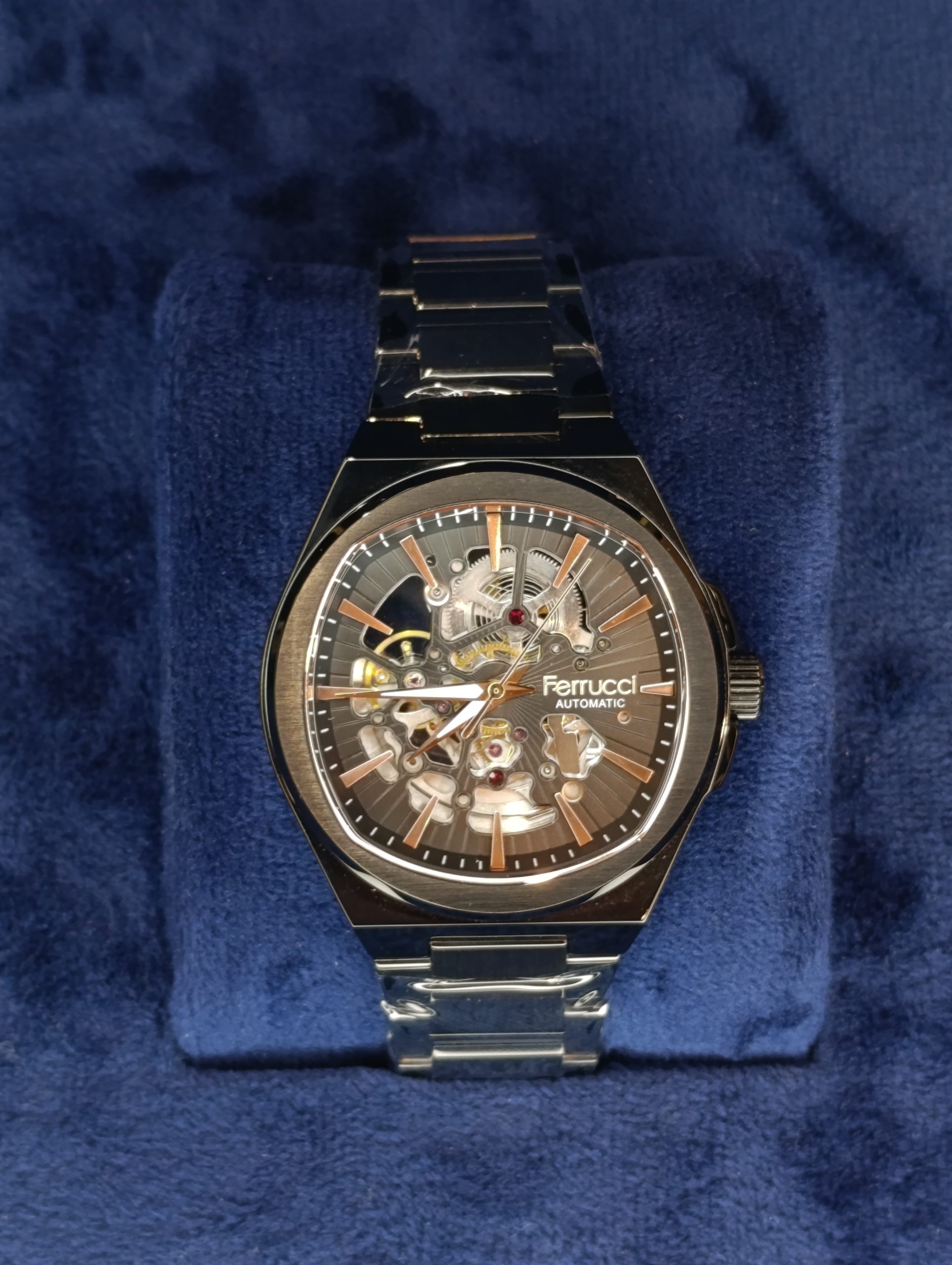 ساعت مچی مردانه فروچی Ferrucci FC03572-01 اتوماتیک اسکلتون - تصویر 2