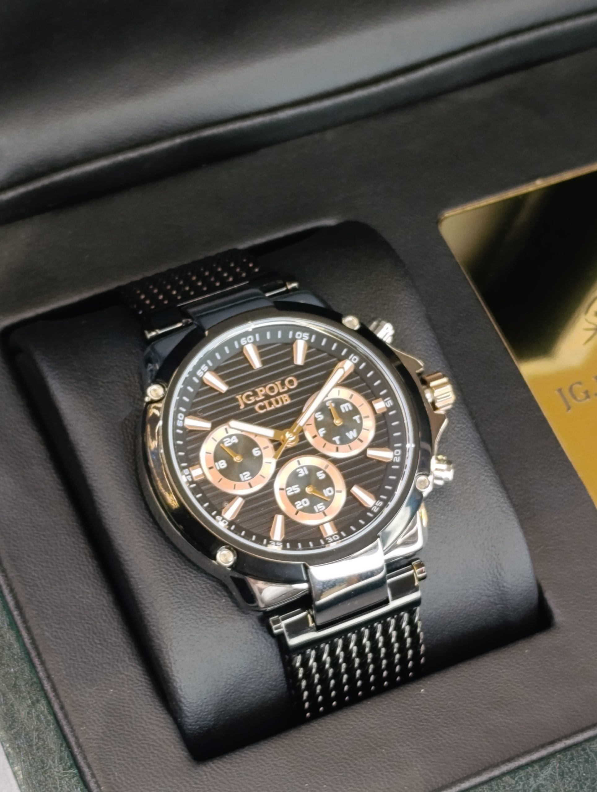 ساعت مردانه JG POLO CLUB جی جی پولو کلاب کرنوگراف - تصویر 3