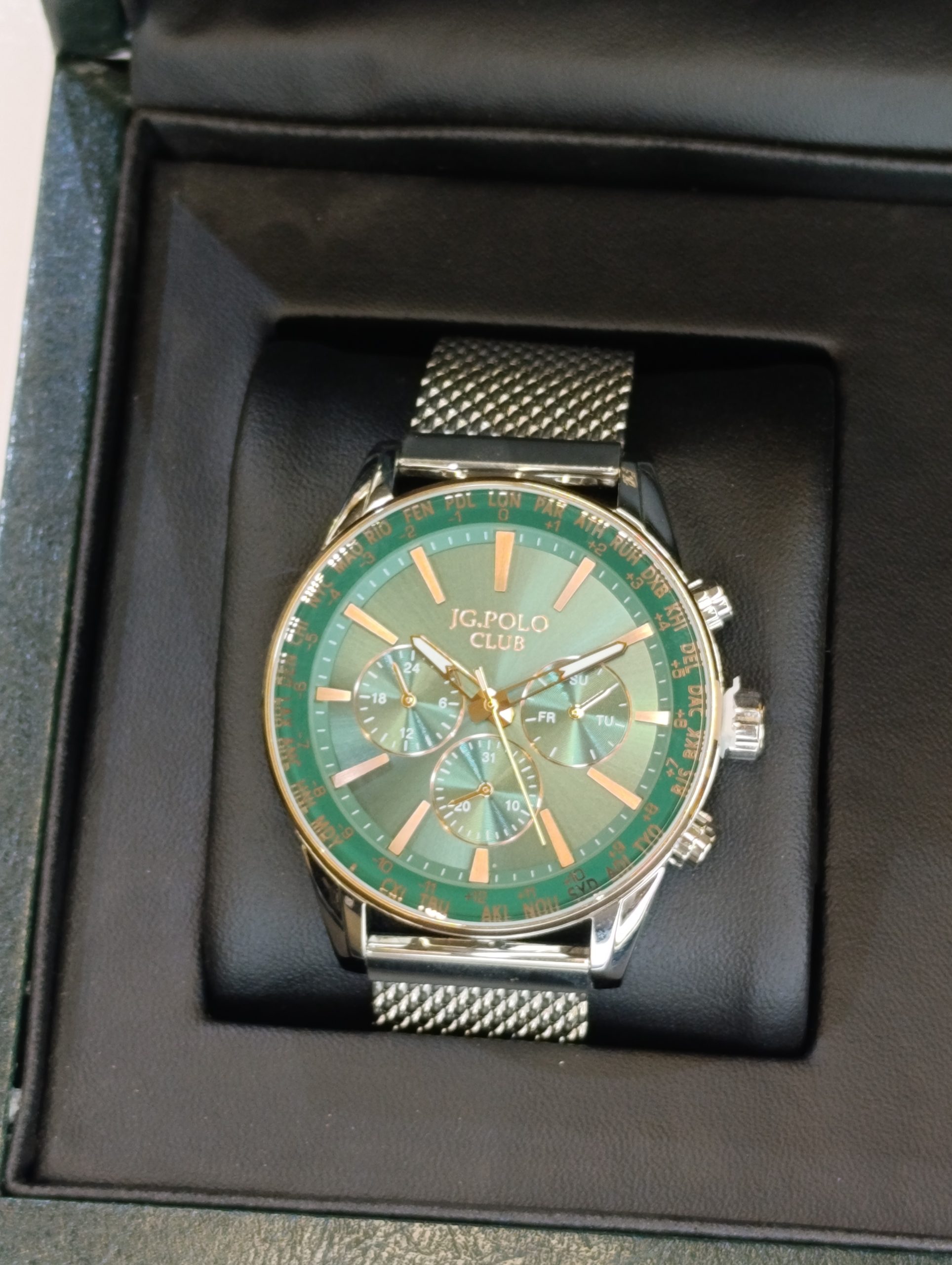 ساعت مردانه JG POLO CLUB جی جی پولو کلاب کرنوگراف - تصویر 4