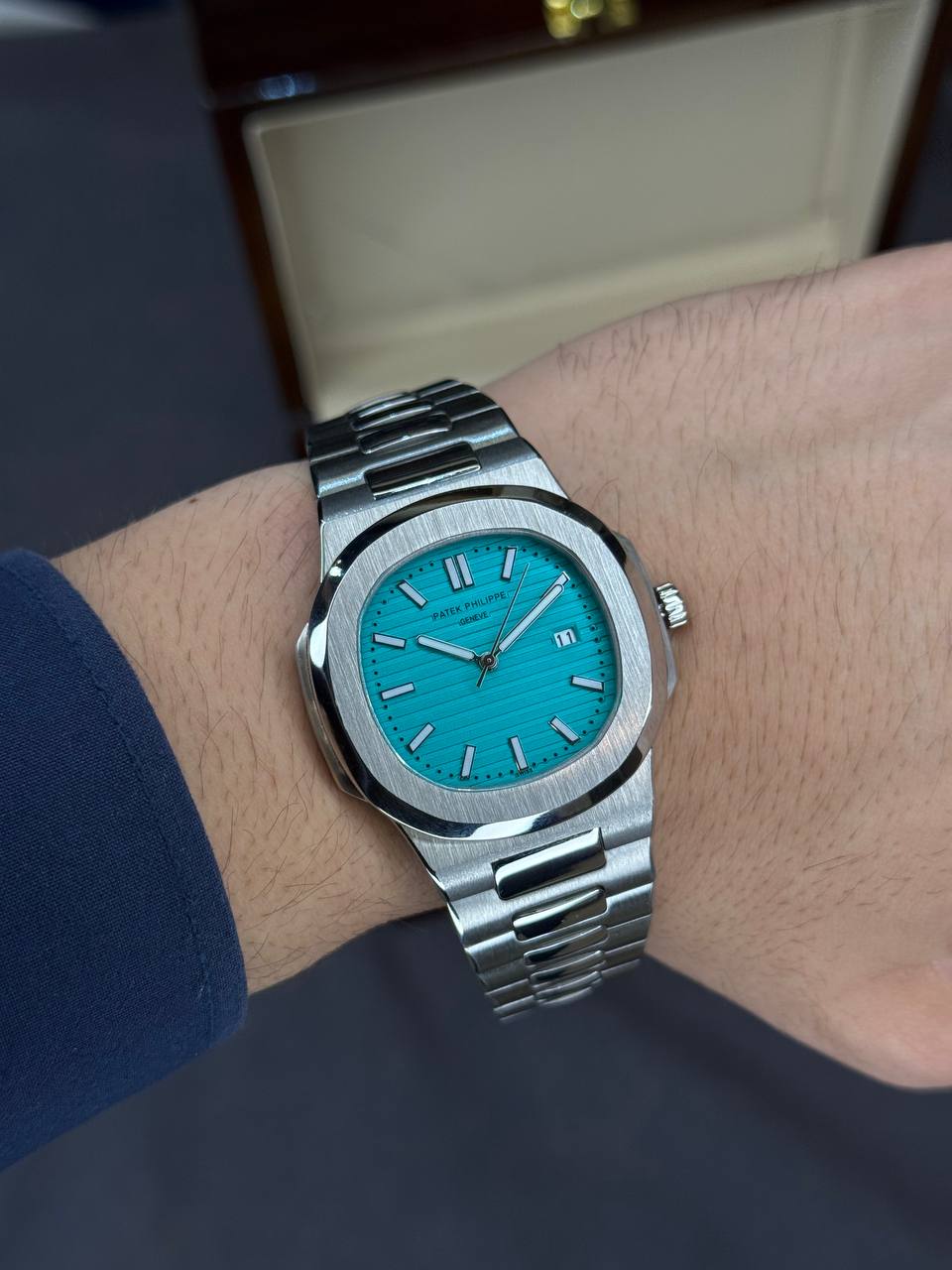 ساعت مردانه پتک فیلیپ Patek Philippe مدل Nautilus SW - تصویر 4