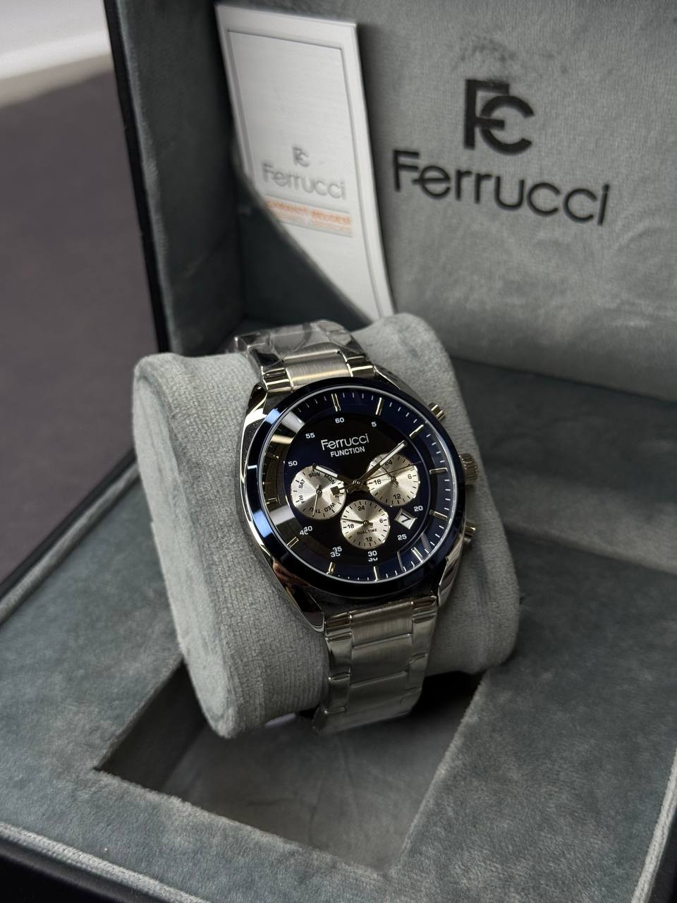 ساعت مچی مردانه فروچی Ferrocci مدل FR35468 | صفحه سرمهای خاص