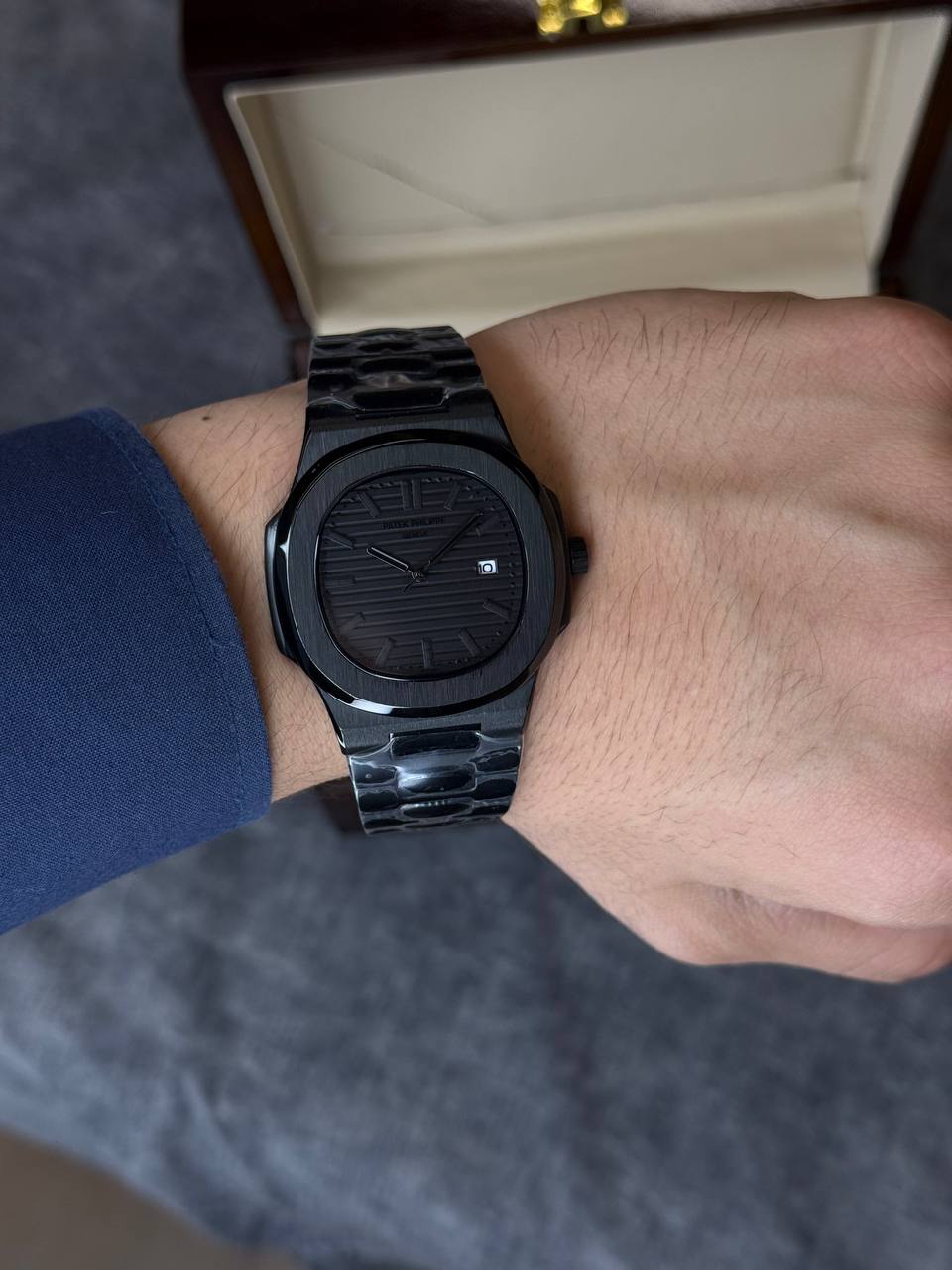 ساعت مردانه پتک فیلیپ Patek Philippe مدل Nautilus SW - تصویر 6