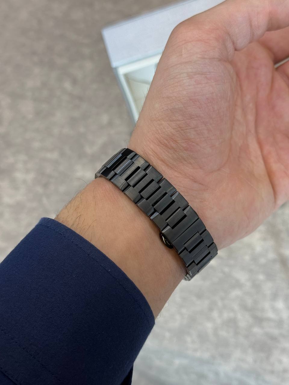 ساعت مچی مردانه الکسا مدل A2002 اتوماتیک فول مشکی - تصویر 4