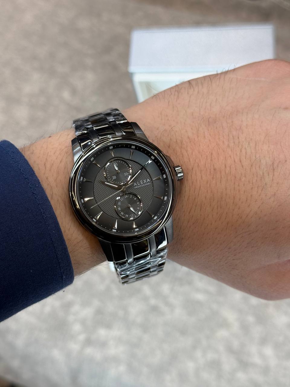 ساعت مچی مردانه الکسا فول دیت مدل AL3030-2 - تصویر 4