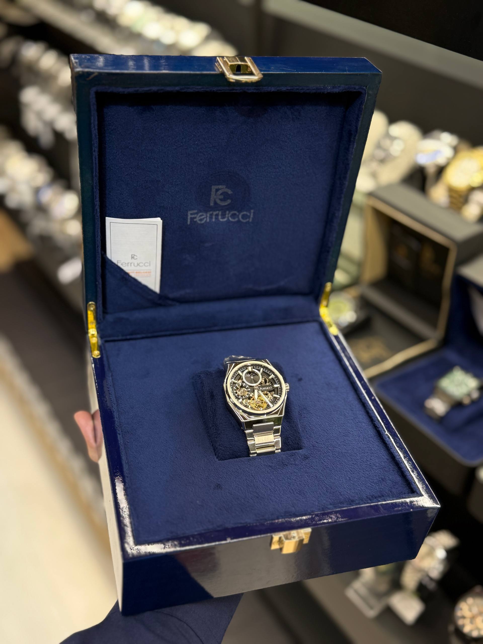 ساعت مچی مردانه فروچی مدل FERRUCCI FC03558-01 اتوماتیک - تصویر 2